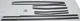 1963-1965 Buick Riviera Window Felt Sweeper Fuzzies 8 Piece Kit with Hardware