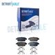 Rear Ceramic Brake Pads for 2006 - 2009 2010 2011 2012 Fusion MKZ Mazda 6 Milan