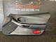 97-04 CHEVY CORVETTE FRONT PASSENGER RIGHT RH INTERIOR DOOR TRIM PANEL BLACK/RED