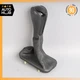09-12 Land Rover Range Rover L322 HSE Shifter Shift Knob Boot Trim Black OEM 88k