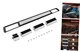 Center Dash A/C Air Vent Trim Plate Brushed, Compatible with 1973-1980 Chevy