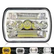 For 82-93 Chevy S10 Blazer GMC S15 7X6 Projector Halo LED Headlight  Hi/Lo