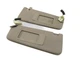 2010-2016 BMW 528i 535i 550i (F10) FRONT LEFT & RIGHT SUNVISOR SHADE SET (BEIGE)