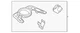 Genuine Mazda Blank Cover Bezel DFR5-66-BC0