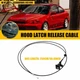 Hood Latch Release Cable With Pull Handle OE#912-010 For 1996-2000 Honda Civic
