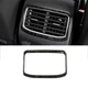 For Volkswagen ID.4 2021-2023 Black Titanium Rear Air Outlet Vent Frame Decor 1*