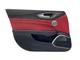 17 18 19 ALFA ROMEO GIULIA FRONT LEFT DRIVER SIDE RED DOOR CARD PANEL OEM #A0.62