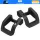 Black Driver+Passager Seat Belt Anchor Cover 3CN-885-249-C-82V for VW Atlas