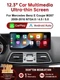 12.3"Ultra-thin Wireless CarPlay Touch Screen GPS for Mercedes Benz E Coupe W207