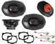 JBL 6x9" Front Door & Rear Deck Speakers for 2002-2011 Toyota Camry