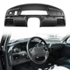 Instrument Cluster Dash Blk Panel Bezel Cover Fit For 92-97 Ford F150 F250 F350