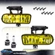 Yellow Bumper Fog Lights Driving Lamps Fit For 99-02 GMC Sierra 00-06 Yukon