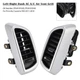 Left+Right Dash AC A/C Air Vent Grill For Porsche Cayenne 958 2011-2018