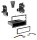 Car Radio Stereo Single DIN Dash Kit Harness Combo for Honda 1999-2011