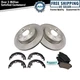 Rear Ceramic Brake Pad & Rotor Kit Fits 2018-2019 Nissan LEAF