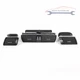 3* Dashboard AC Air Vent Kit Bright Chrome Fit For VW Passat 11-15
