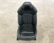 12-15 Audi S7 Front Right Pass Side Complete Seat Black Diamond Stitch 1537 OEM
