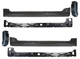 1999-2006 Chevy Gmc Pickup Replacement Outer Inner Rocker Cab Corners 4 Door Ext