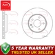 Apec Front Brake Disc Fits Mercedes C-Class 1993-2001 2024210912