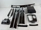 16-18 BMW 740 Dash Doors Air Vent Fine Wood Fineline Highly Shiny Trim Cover SET