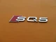 13 14 15 16 17 18 19 20 21 22 23 AUDI Q5 S REAR EMBLEM LOGO BADGE SIGN A42795