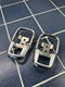 Vintage VW BUG Interior Door Handle COVER PLATES 1967 1968 Bus