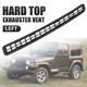 Hard Top Exhauster Vent for Jeep TJ Wrangler 1997 1998 1999 2000-2002 Left Side