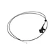 74130S01A01 Hood Latch Release Cable for Honda Civic Lightweight Sturdy