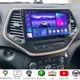Car Stereo Radio For Jeep Cherokee 2015-2018 Android 13 Apple GPS Navi  Carplay