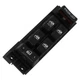 Front Driver Window Switch for Chevy Silverado Tahoe 2000-2002 15720127 Black