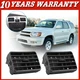 For Toyota 4Runner Tacoma 1996-02 2PC A/C Air Heater Dash Bezel Vents Black