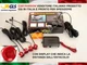 Set 4 Parking Sensors Car Red Display Fiat 500 500L 500X Panda Qubo