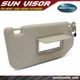 Passenger Gray Sun Visor w/ Mirror & Light for INFINITI QX60 Nissan Pathfinder
