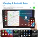 Android 12 Car Radio Touch Screen Carplay GPS Stereo For Jeep Wrangler 2007-2016