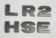 08 09 10 11 12 LAND ROVER LR2 HSE REAR EMBLEM LOGO BADGE SYMBOL USED SET OEM