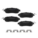 4pcs Front Ceramic Brake Pads Set for Nissan Leaf 2014 2015 2016 2017 2018 D1650