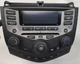 2003-2007 HONDA ACCORD SEDAN  RADIO AM/FM CD DISC PLAYER W/CODE! CLIMATE CONTROL