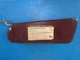 81-93 Dodge Truck Ram Charger Driver Left Sun Visor Sun Shade Cover Red OEM