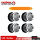 4 PCS Black Dash AC Vent. Nice Condition No Fading For 04 - 08 Ford F-150 F150 