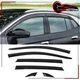 Fits 21-25 Volkswagen ID.4 6PCS Acrylic Window Visors Sun Vent Rain Windshield