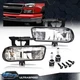 Fit For 2000-2006 GMC Yukon 1999-2002 Sierra 1500 2500 3500 Fog Lights Lamps