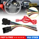 2pcs Car Stereo Radio Wiring Harness Adapter for 2007-2014 Cadillac Chevy