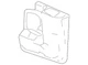 Genuine GM Medium Dark Pewter II Front Passenger Side Door Switch Bezel 23395359