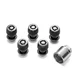 82216386AA Wheel Lock Kit Black Jeep Wrangler Gladiator (2019-2026) Mopar OEM