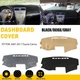 Dash Board Cover Dashboard Mat Pad Beige/Black/Gray Fits Toyota Camry 2007-2011