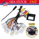 Fit For Stereo Toyota Car Power Radio Harness Cable Wire Adapter Support JBL AMP