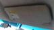 Passenger Right Sun Visor Illuminated Fits 10-14 MAZDA CX-9 346599