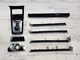 Porsche Cayenne 10-17 Interior Trim Kit Black/Silver OEM 7P5863324F, 7P5857221M