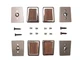 Mustang Door Pull Deluxe End Cap Set 1968 - Scott Drake