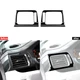 6Pcs Piano Black Side Air Vent Outlet Cover For Honda Ridgeline Passport Pilot